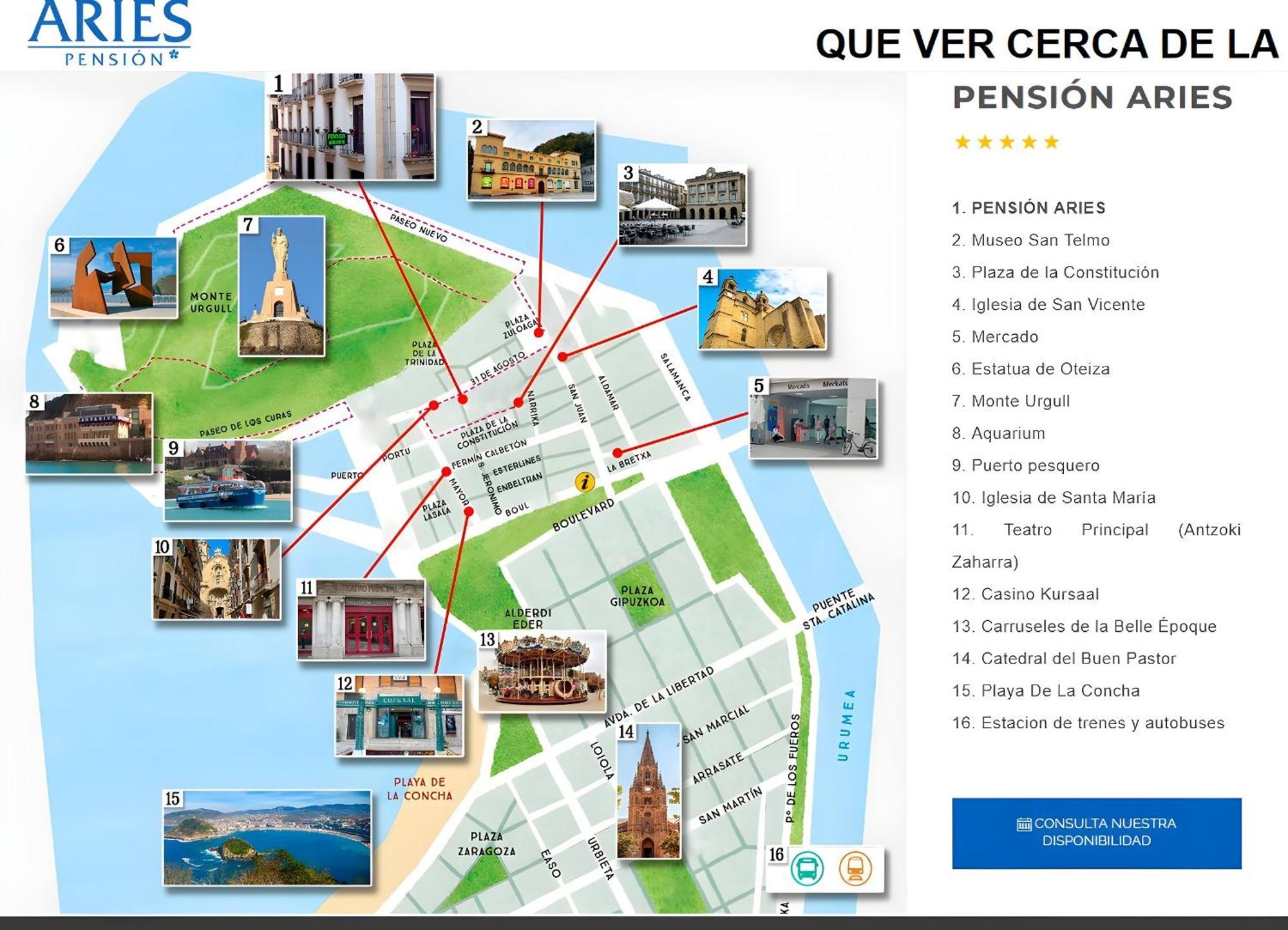 Pension Aries, San Sebastian
